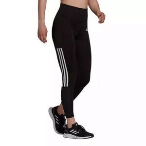 adidas Women's 3-Stripe Tight with Mesh